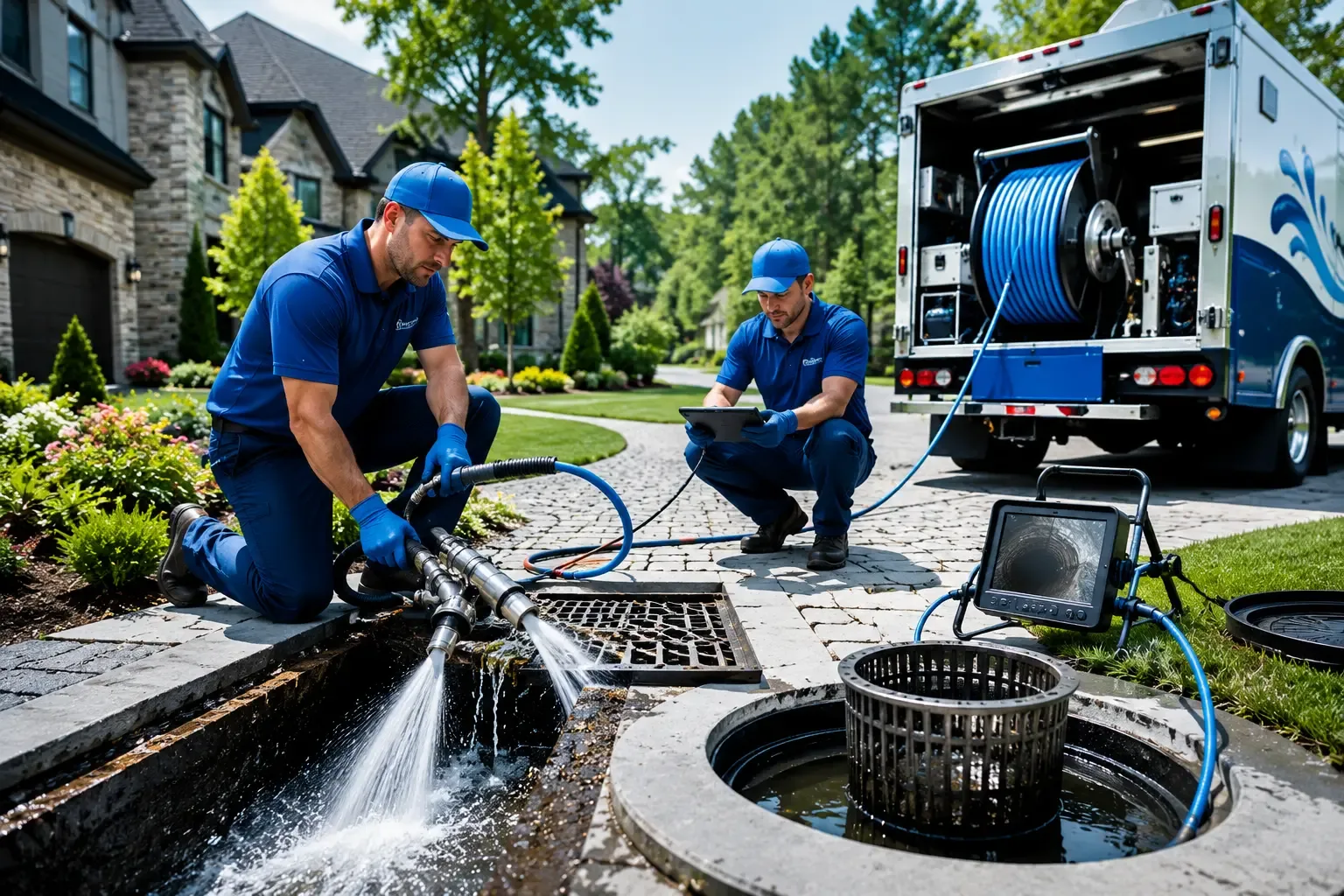 Local outdoor drain cleaning professionals in Clarendon Hills, IL